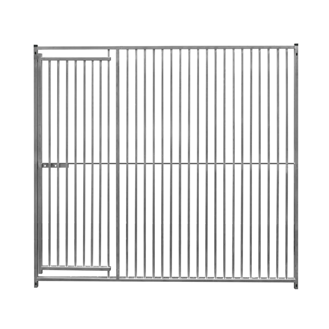 2m Dog Run Panel With Door – 5cm Bar Spacing - Used - Very Good