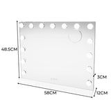 LED Bluetooth Mirror - 58 x 46cm - Used - Very Good