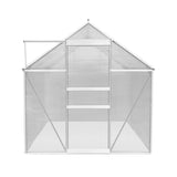 Polycarbonate Greenhouse 6ft x 6ft – Silver - Used - Very Good