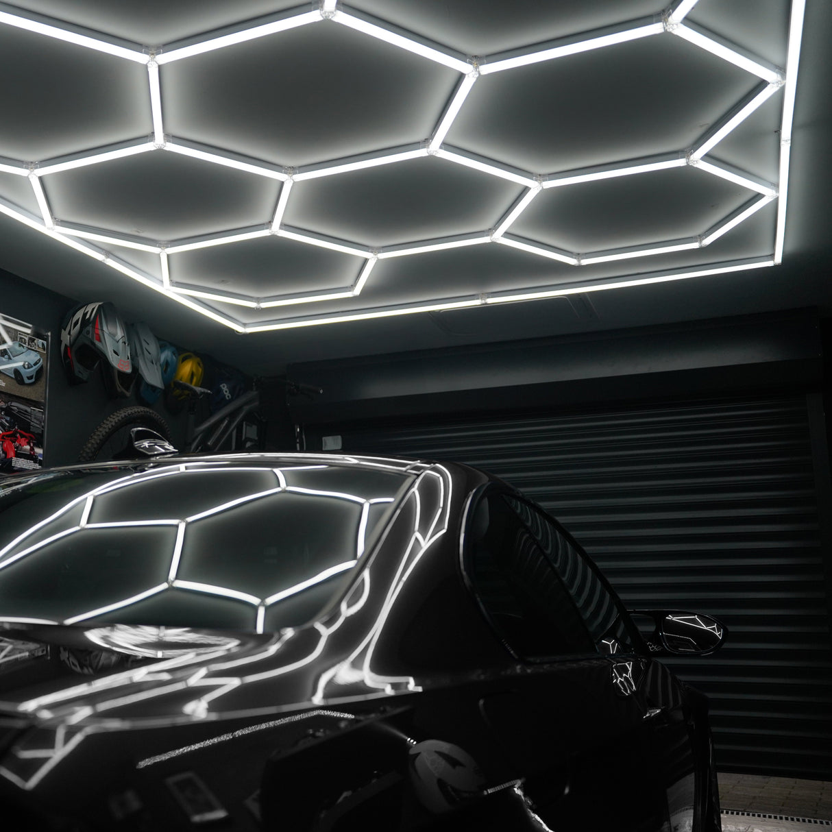 Hexagon LED Lighting - Used - Acceptable