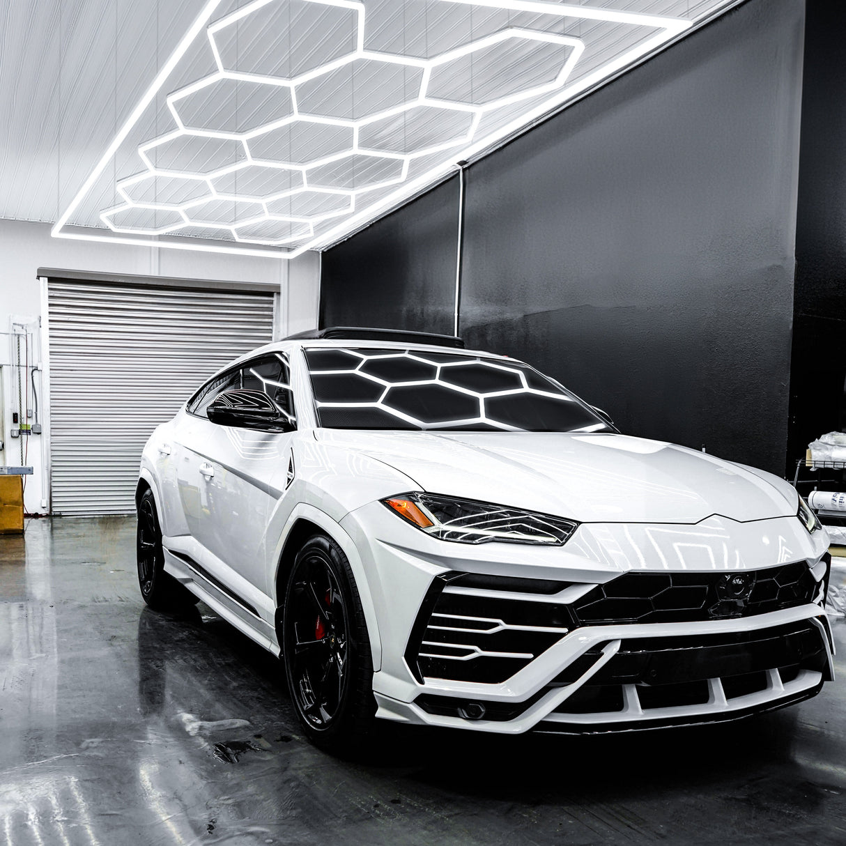 Hexagon LED Lighting - Like New
