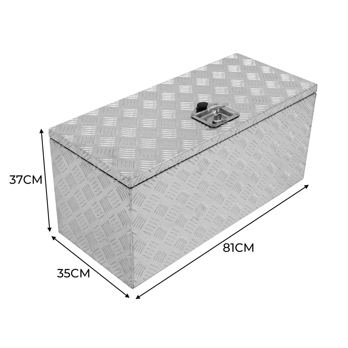 Aluminium Tool Box 102L - Extra Large - Like New