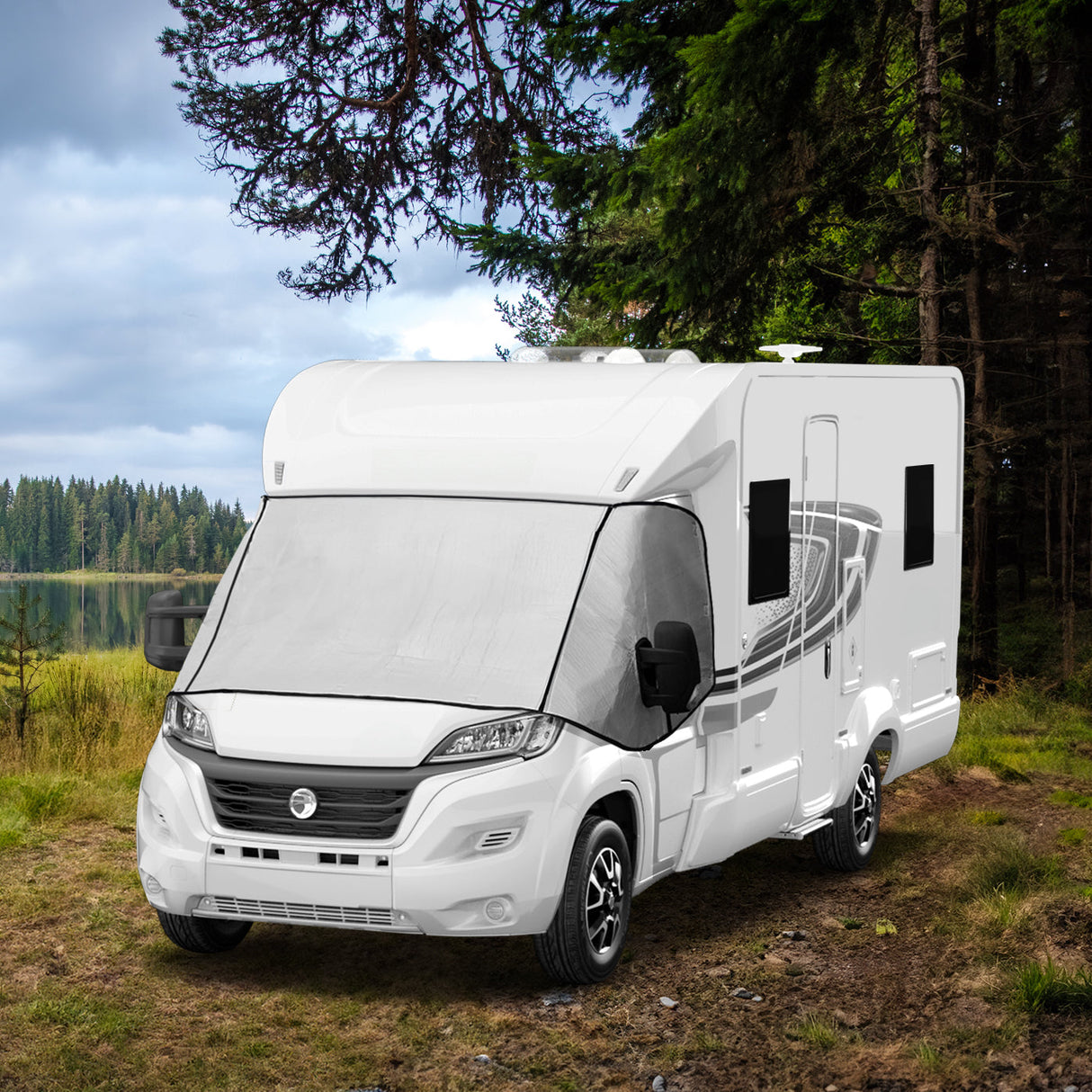 Motorhome Screen Cover - Used - Acceptable