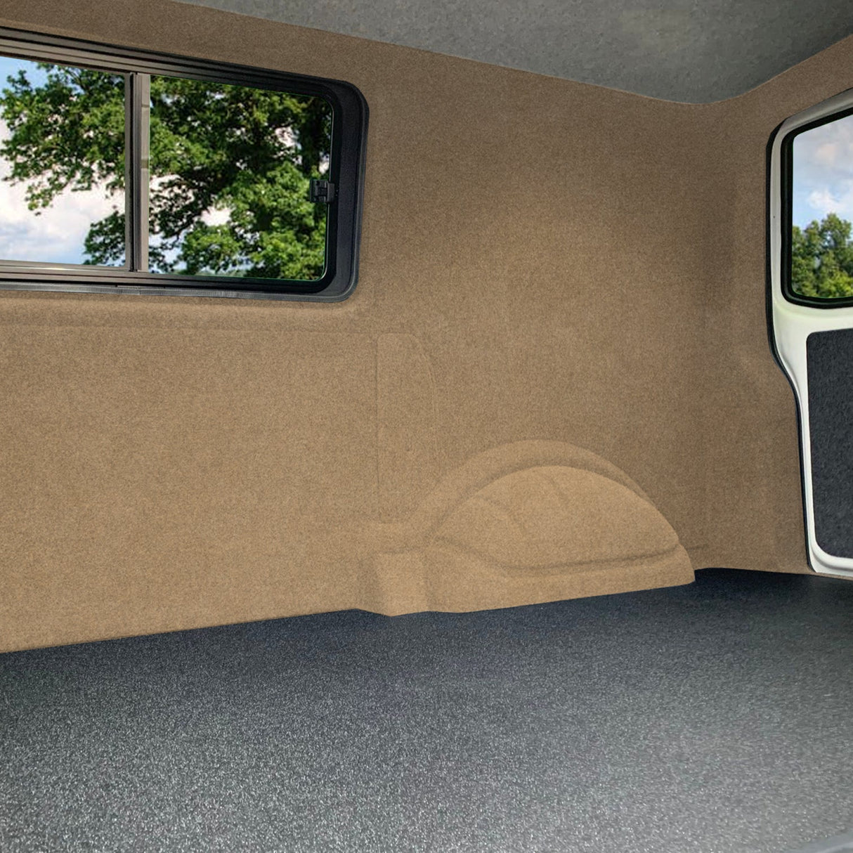 Van Carpet Lining Beige - Used - Acceptable