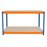 S-Rax 2 Tier Workbench - 150cm x 60cm x 90cm - Used - Acceptable