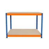 S-Rax 2 Tier Workbench - 120cm x 60cm x 90cm - Used - Acceptable