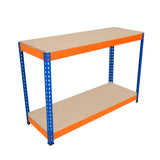 S-Rax 2 Tier Workbench - 120cm x 45cm x 90cm - Used - Acceptable