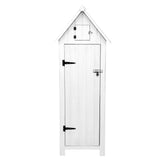 Wooden Garden Shed - White - Used - Good