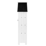 Wooden Garden Shed - White - Like New