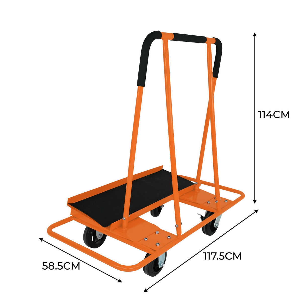 Dry Wall Cart Plasterboard Trolley - Used - Good