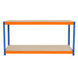S-Rax 2 Tier Workbench - 180cm x 45cm x 90cm - Used - Very Good