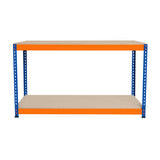 S-Rax 2 Tier Workbench - 150cm x 45cm x 90cm - Used - Acceptable