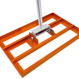 50cm Lawn Leveller & Aerator – Orange - Like New