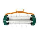 100cm Lawn Leveller & Aerator – Orange - Like New