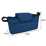 Pet Stroller Caddy Bag - Navy Blue - Like New