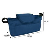 Pet Stroller Caddy Bag - Navy Blue - Used - Acceptable