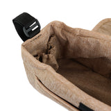 Pet Stroller Caddy Bag - Woven Beige - Like New