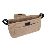 Pet Stroller Caddy Bag - Woven Beige - Like New