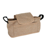 Pet Stroller with Rain Cover & Caddy Bag - Woven Beige - Used - Very Good