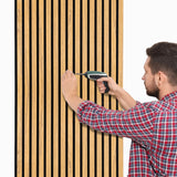 Acoustic Slat Wall Panel - Oak - Used - Good
