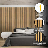 Acoustic Slat Wall Panel - Oak - Like New