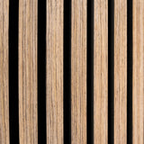 Acoustic Slat Wall Panel - Light Walnut - Like New