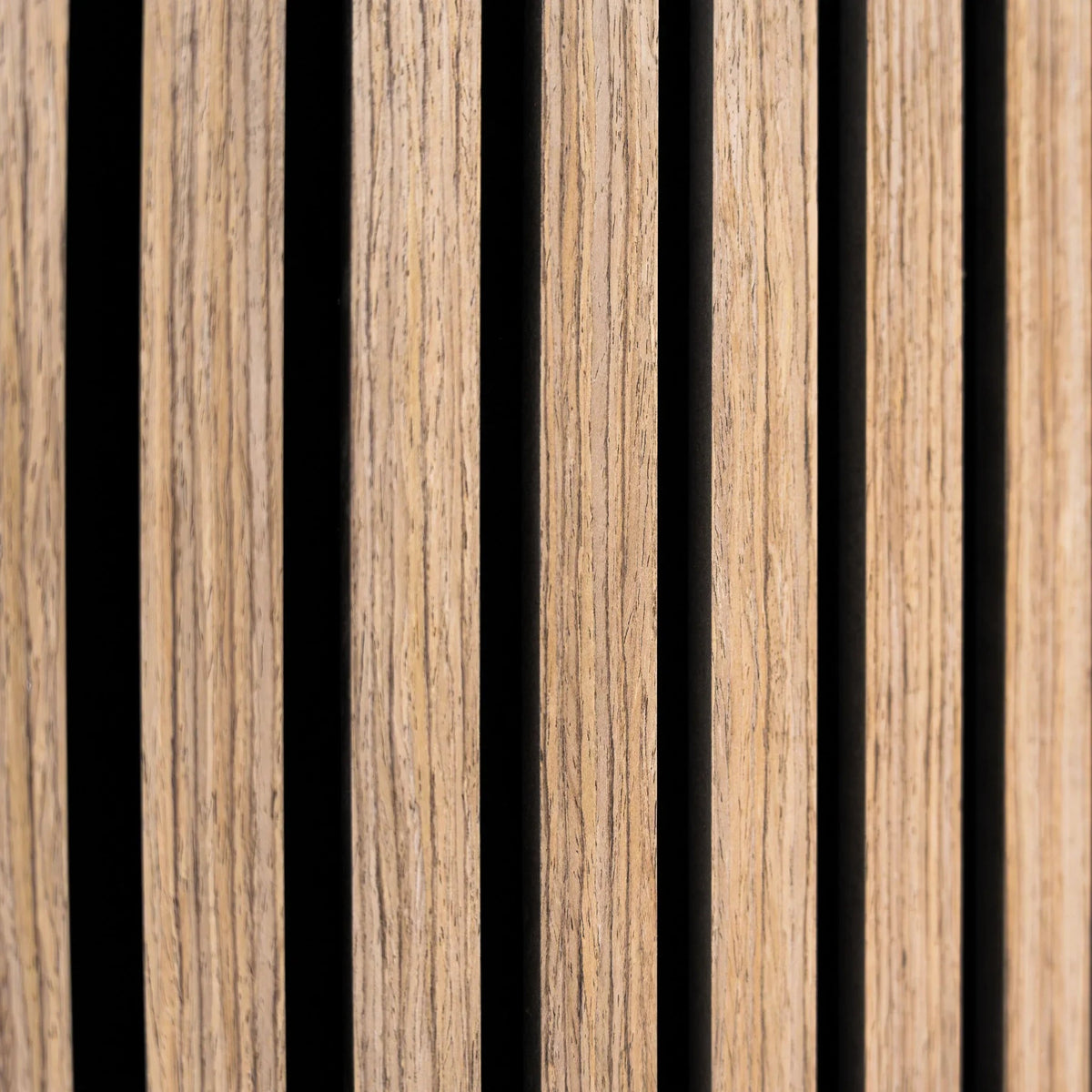 Acoustic Slat Wall Panel - Light Walnut - Used - Acceptable