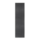 Acoustic Slat Wall Panel – Anthracite Grey - Used - Acceptable