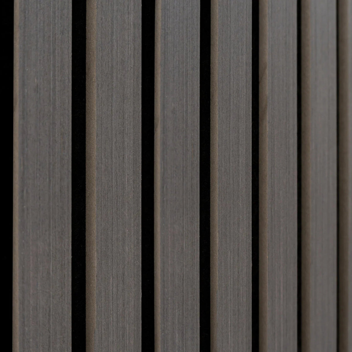 Acoustic Slat Wall Panel – Anthracite Grey - Like New