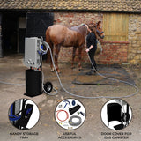 Deluxe Portable Horse Shower - Black - Used - Good