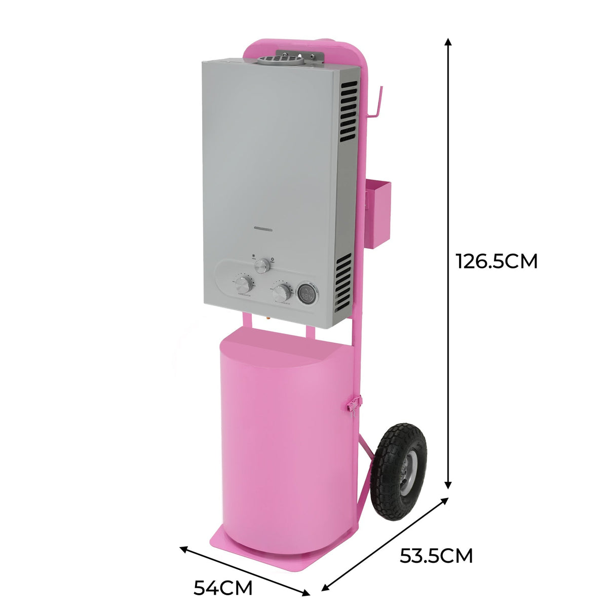 Deluxe Portable Horse Shower - Pink - Used - Very Good