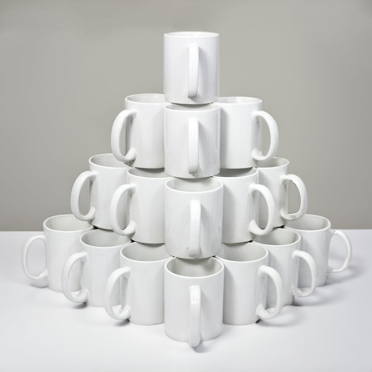36 White Sublimation Mugs With Boxes & Heat Tape Roll - Like New