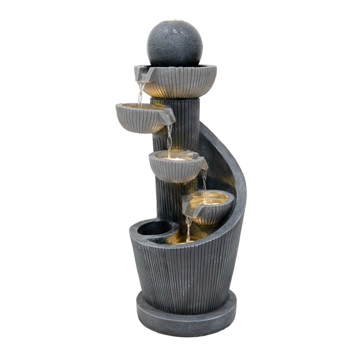 Electric Water Feature - Spiral Springs - Like New
