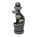 Electric Water Feature - Spiral Springs - Like New