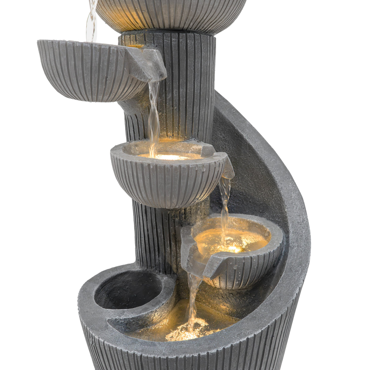 Electric Water Feature - Spiral Springs - Like New