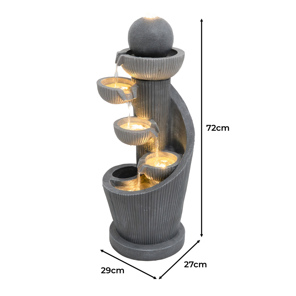 Electric Water Feature - Spiral Springs - Used - Very Good