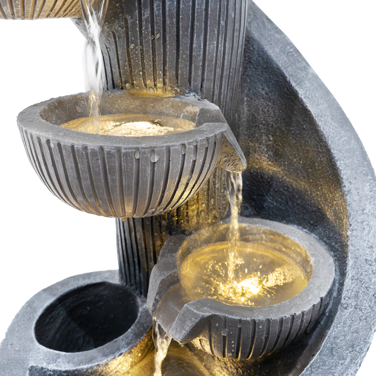 Electric Water Feature - Spiral Springs - Like New