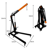 Engine Crane 1 Tonne & Load Leveller - Used - Good