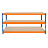 S-Rax 3 Tier Workbench - 180cm x 60cm x 90cm - Used - Very Good