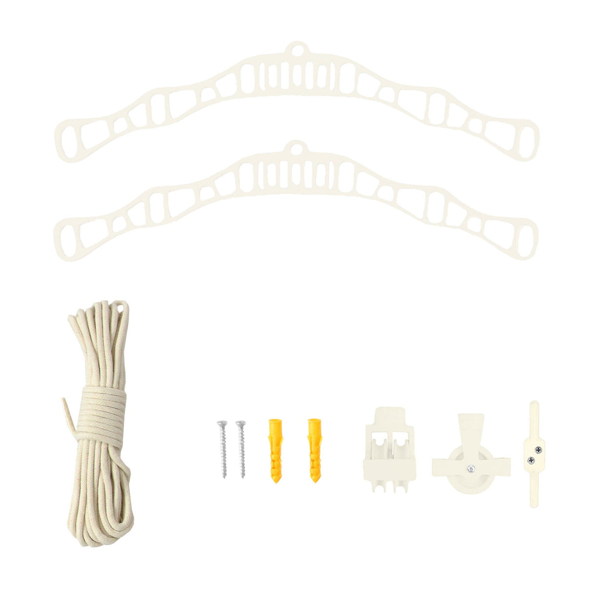 Clothing Airer Ceiling Pulley - Ivory - 0.9m - Used - Good
