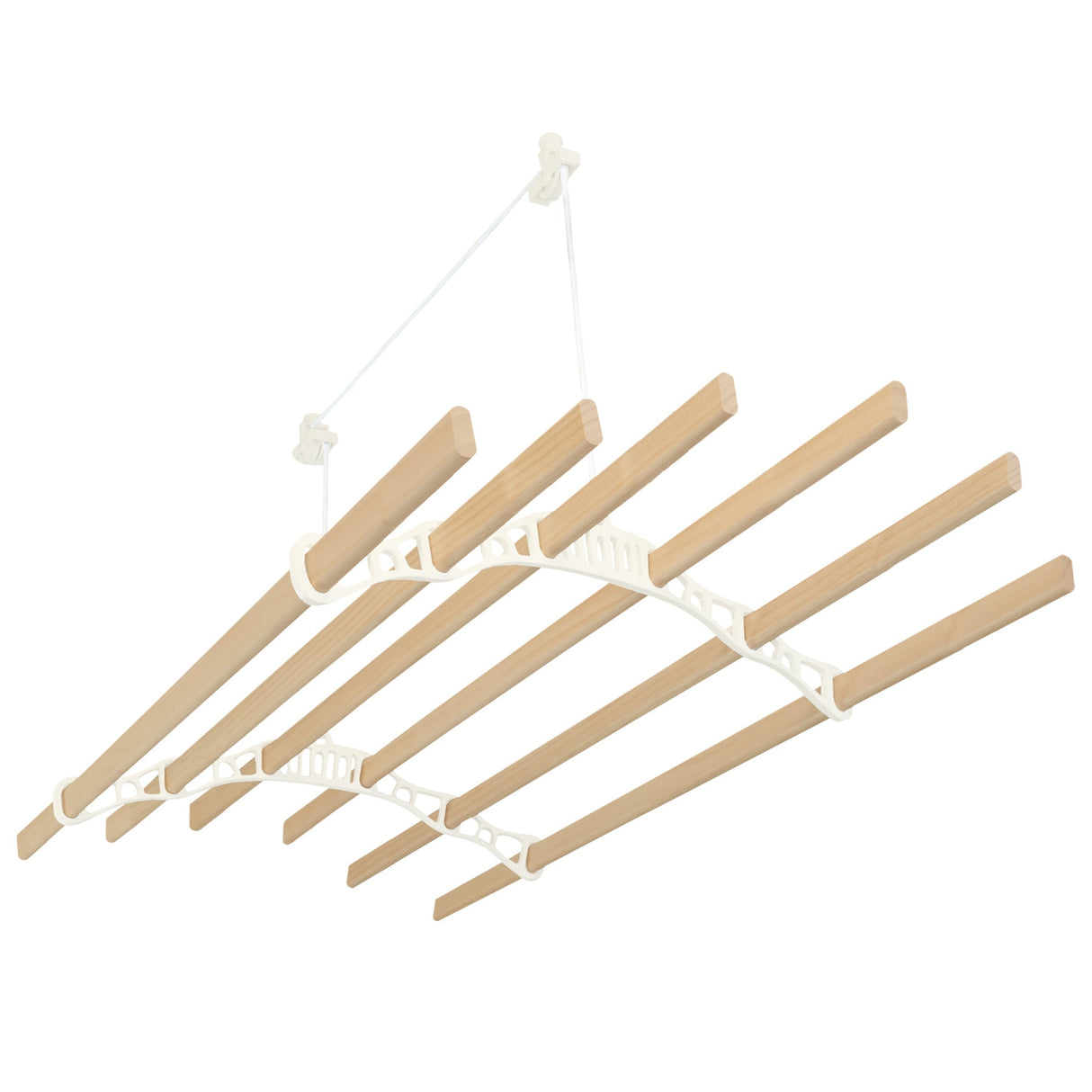 Clothing Airer Ceiling Pulley - Ivory - 2.4m - Used - Acceptable