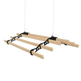 Clothing Airer Ceiling Pulley - Black - 0.9m - Like New