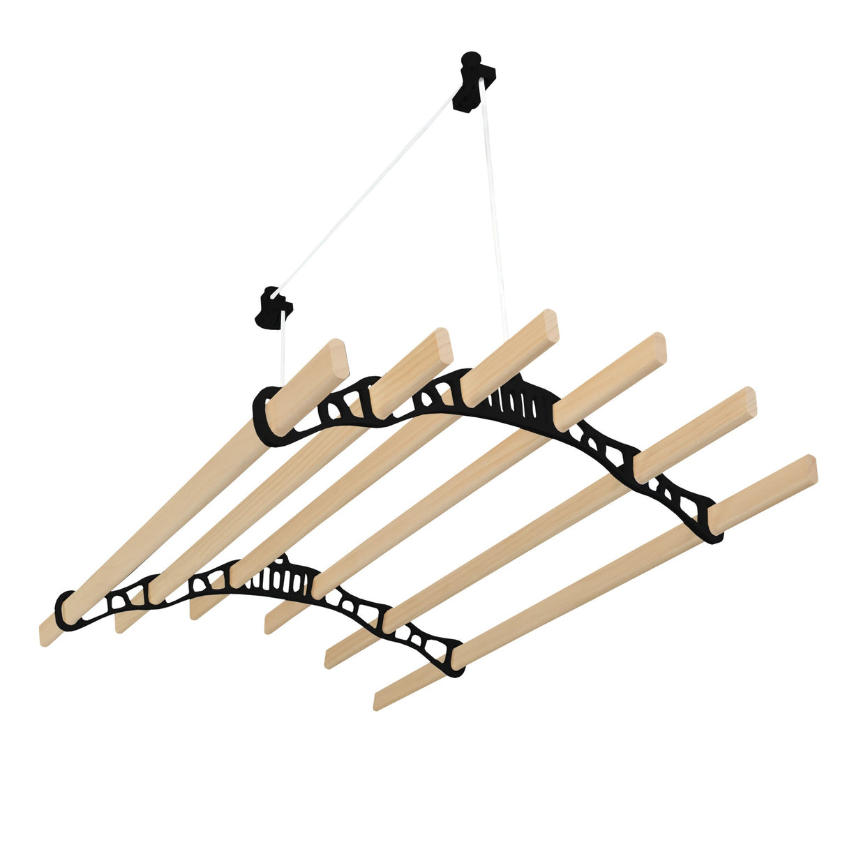Clothing Airer Ceiling Pulley - Black - 0.9m - Like New