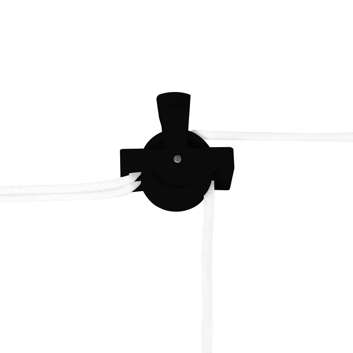 Clothing Airer Ceiling Pulley - Black - 0.9m - Used - Very Good