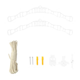 Clothing Airer Ceiling Pulley - White - 0.9m - Used - Acceptable