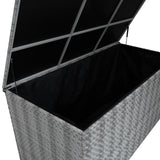 Rattan Storage Box 700L - Grey - Like New