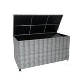 Rattan Storage Box 700L - Grey - Like New