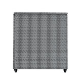 Rattan Storage Box 700L - Grey - Like New
