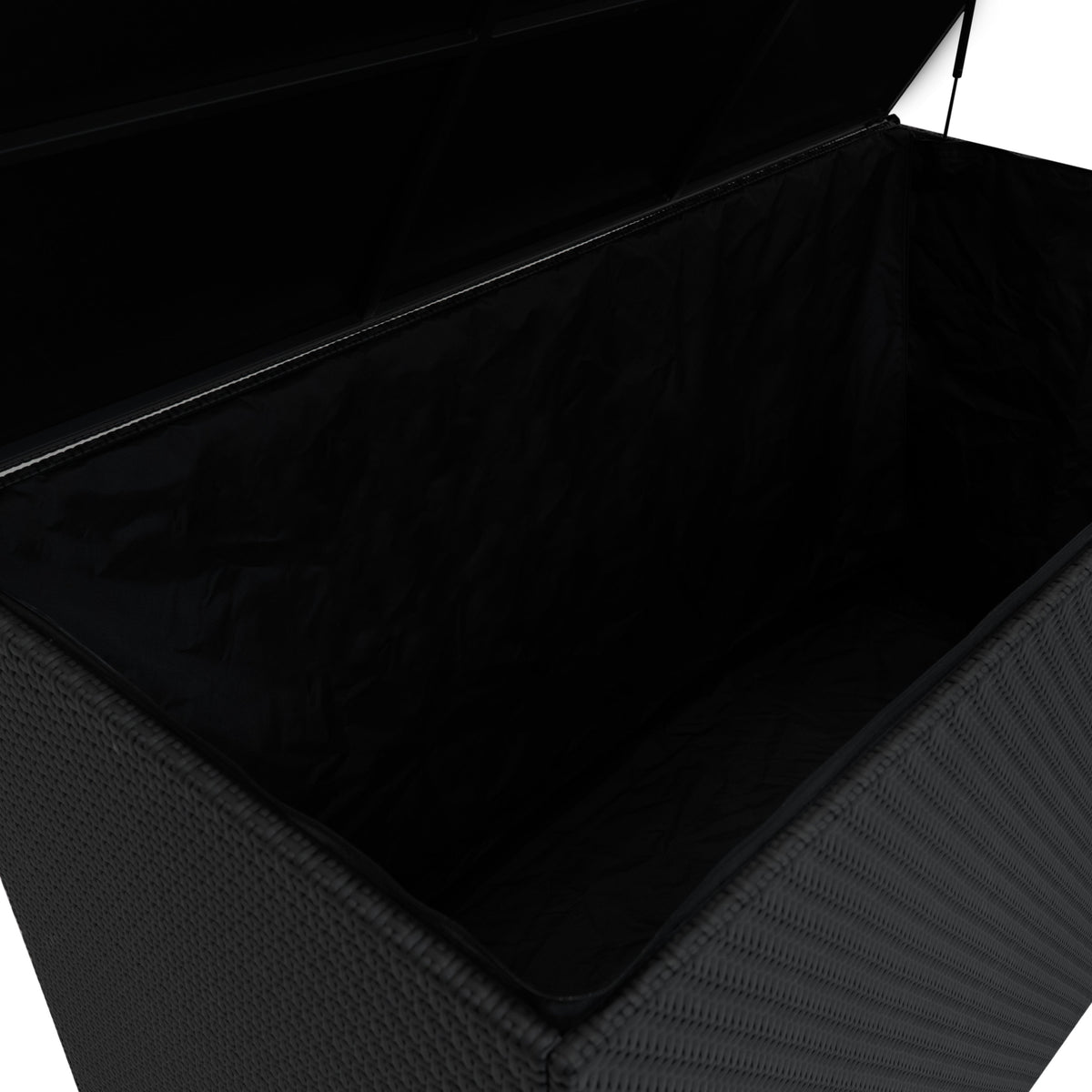 Rattan Storage Box 996L - Black - Like New