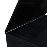 Rattan Storage Box 996L - Black - Used - Acceptable
